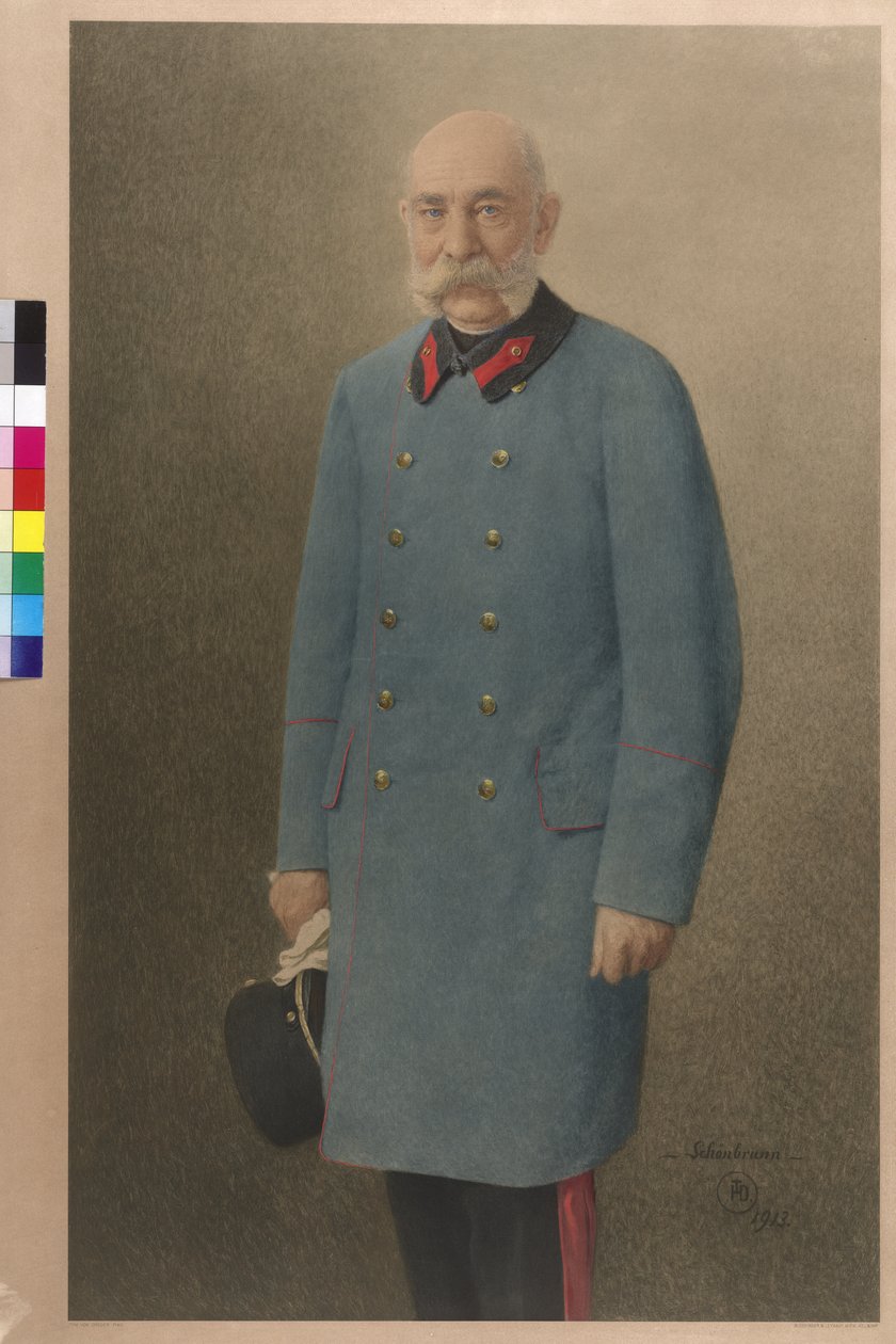 Kejser af Østrig Franz Joseph I af Tom von Dreger