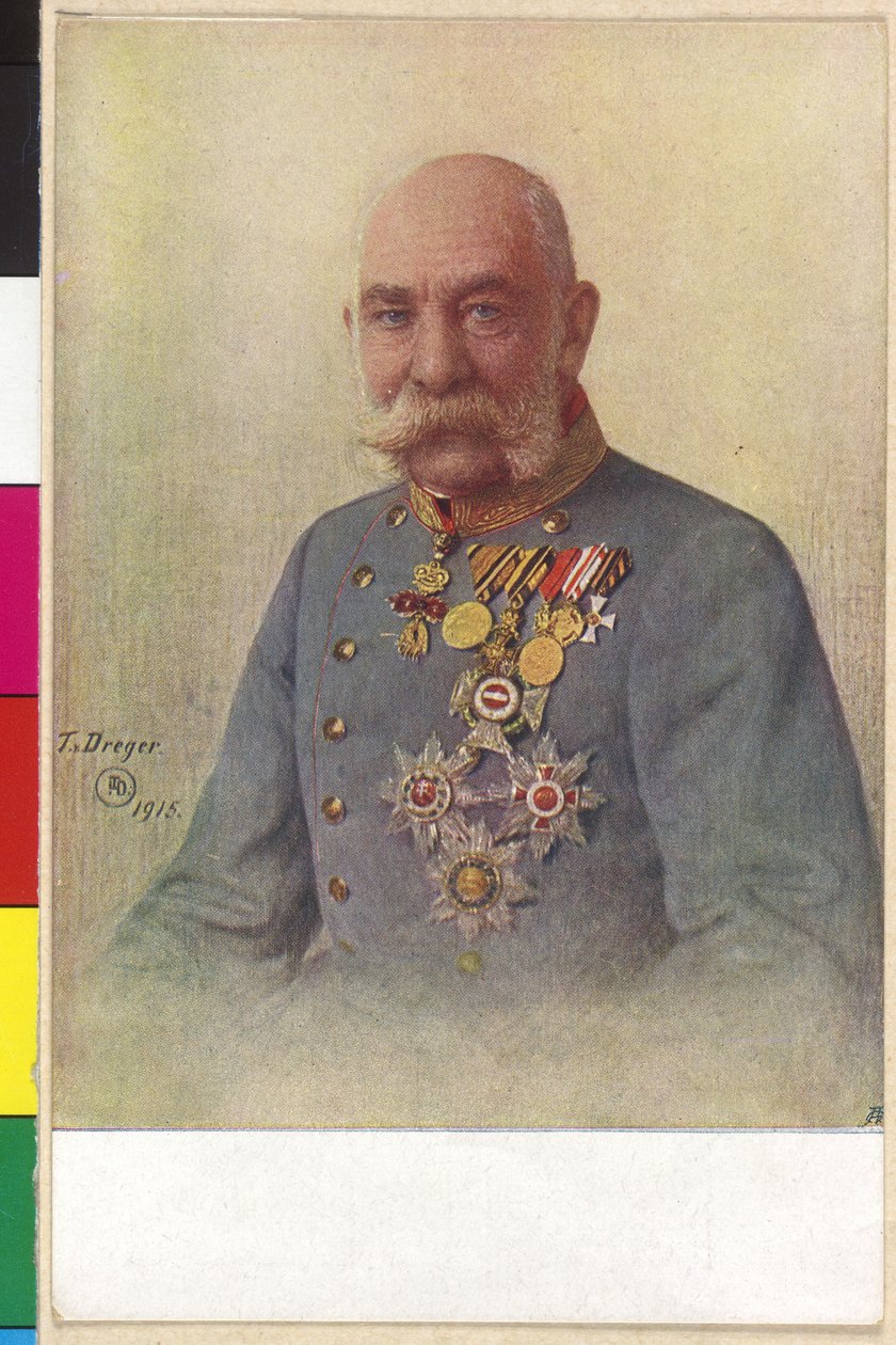 Kejser af Østrig Franz Joseph I af Tom von Dreger