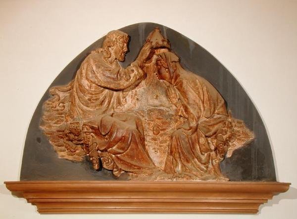 Jomfruens kroning (marmor) af Tomasso (attr. to) Masaccio