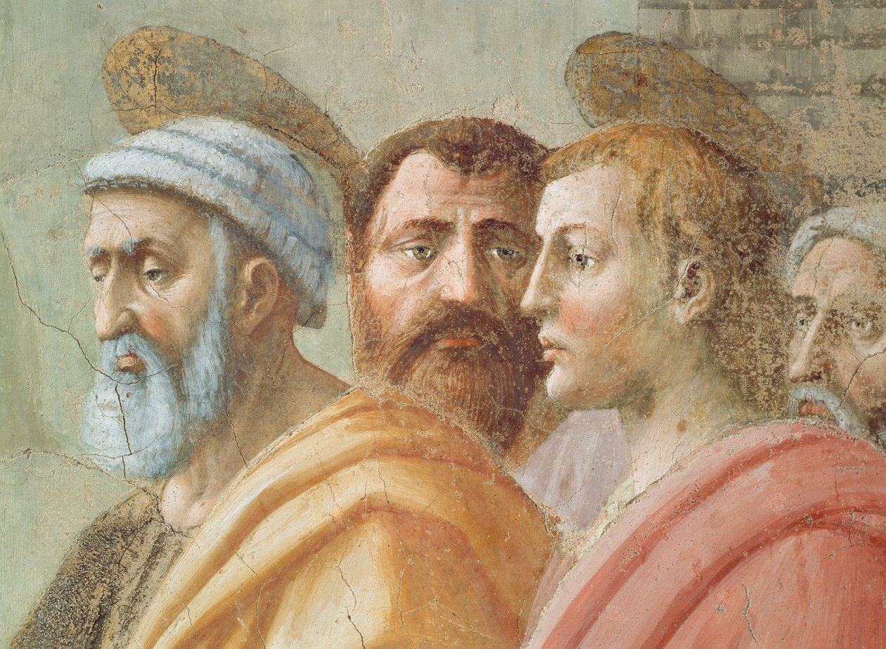 St. Peter, der distribuerer kirkens fælles goder, og Ananias