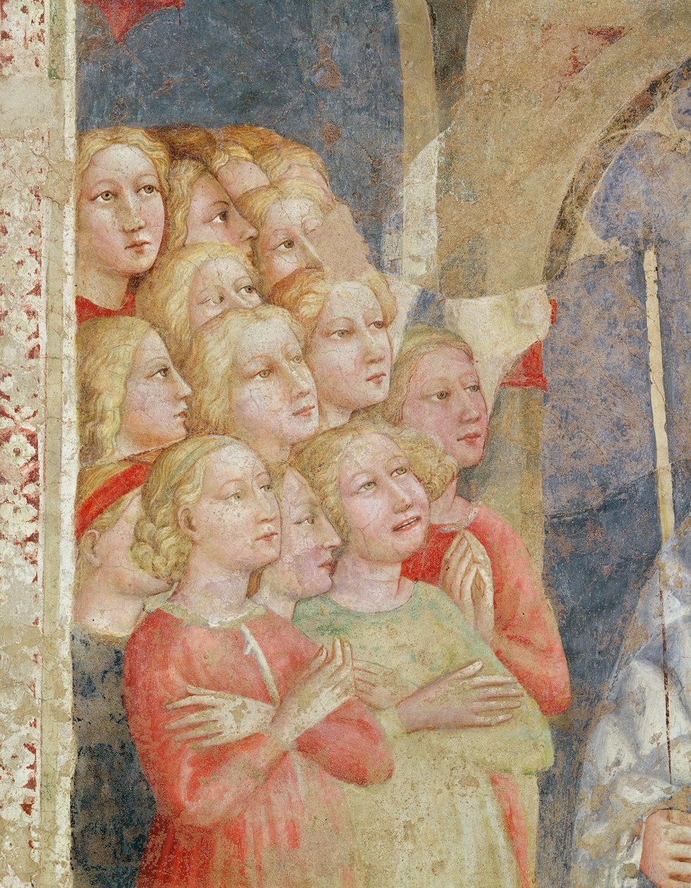 Fragmenter af hoveder af Tommaso Masolino da Panicale