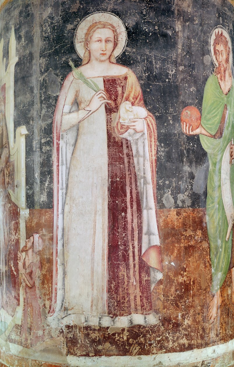 St. Agnes af Tommaso da Modena