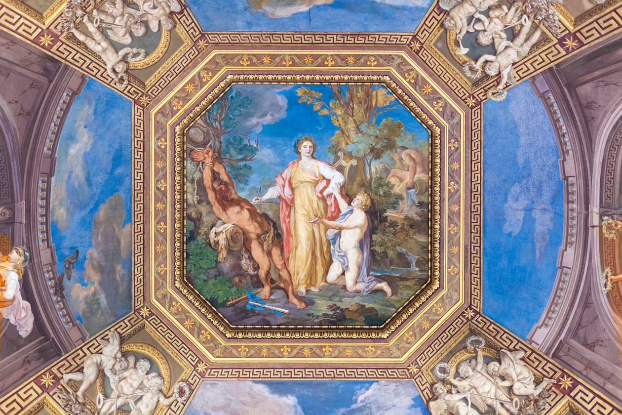 Historier om Apollo og muser af Tommaso Conca