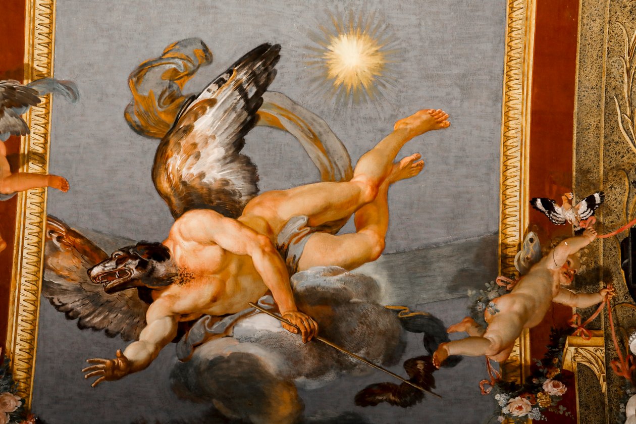 Uranus som Anubis med hundehoved af Tommaso Conca