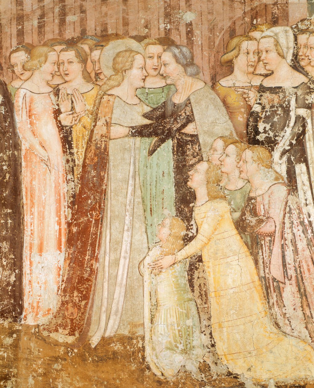Farvel (detalje), detalje fra Stories of St Ursula af Tommaso da Modena