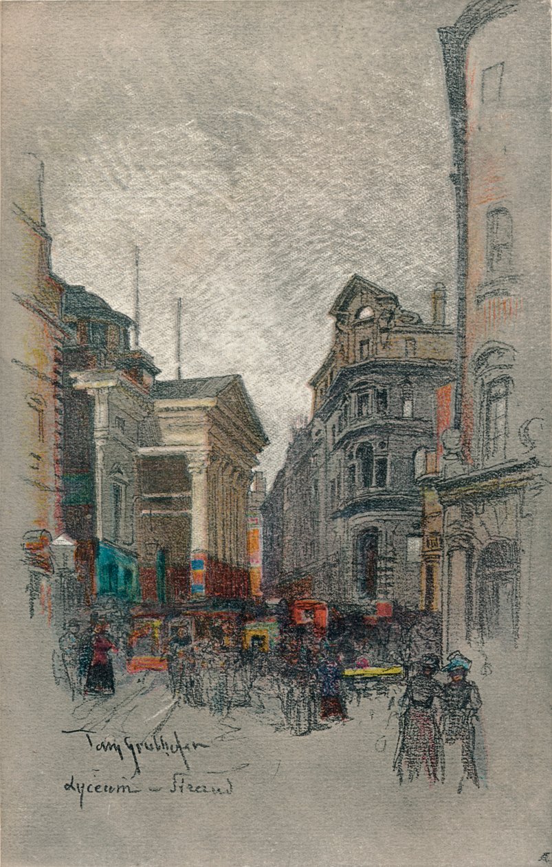 Lyceum - Strand, c1902 af Tony Grubhofer