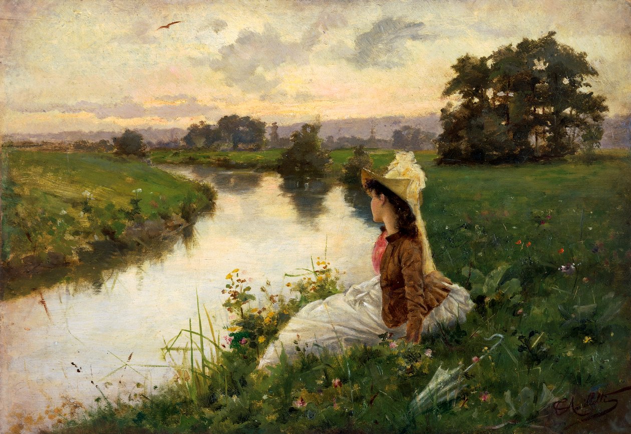 Reverie (rødme om aftenen) af Torello Ancillotti