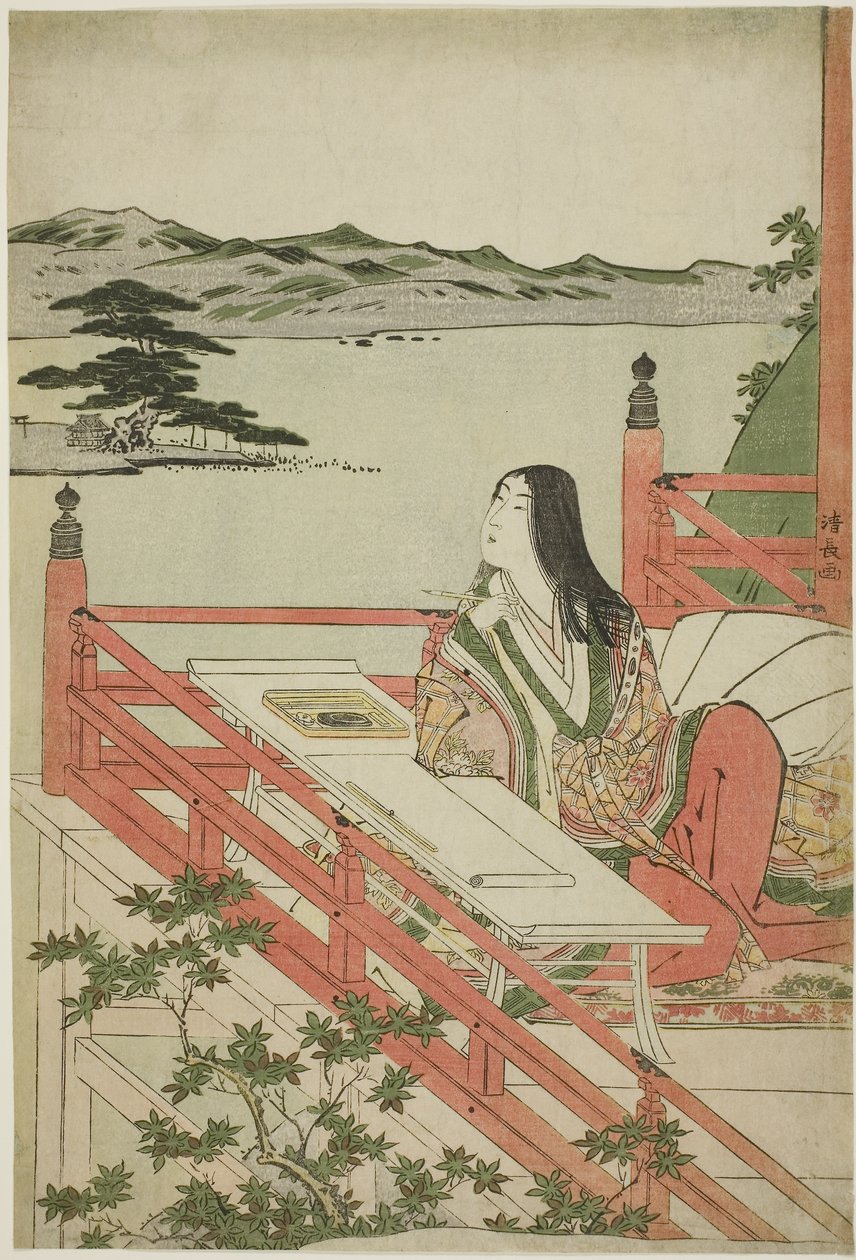 Murasaki Shikibu, 1779-1789 af Torii Kiyonaga