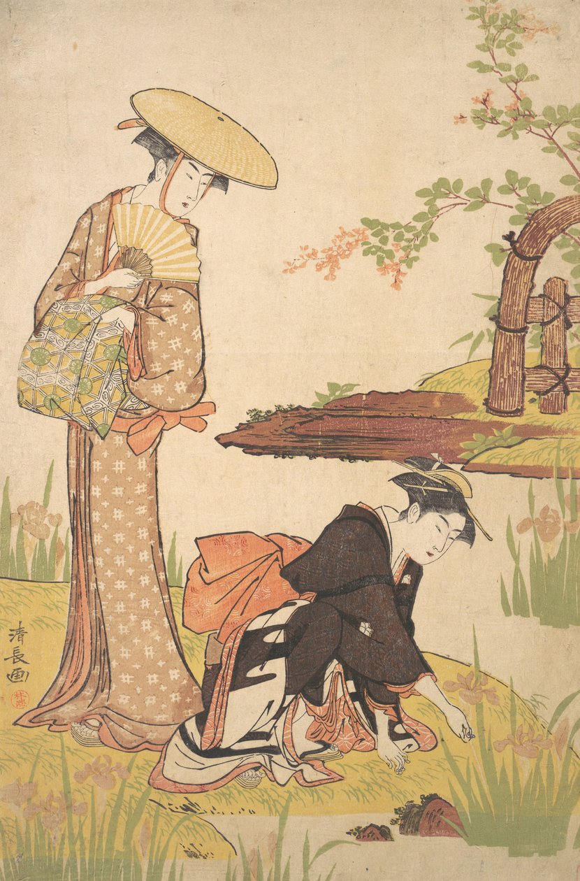 Irishaven, ca. 1784. af Torii Kiyonaga
