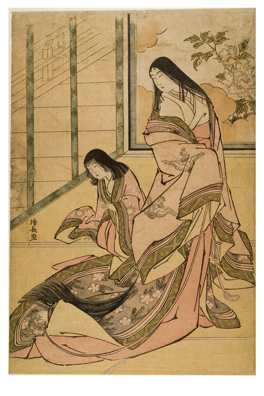 Den tredje prinsesse fra en unavngiven serie af klassiske skønheder af Torii Kiyonaga