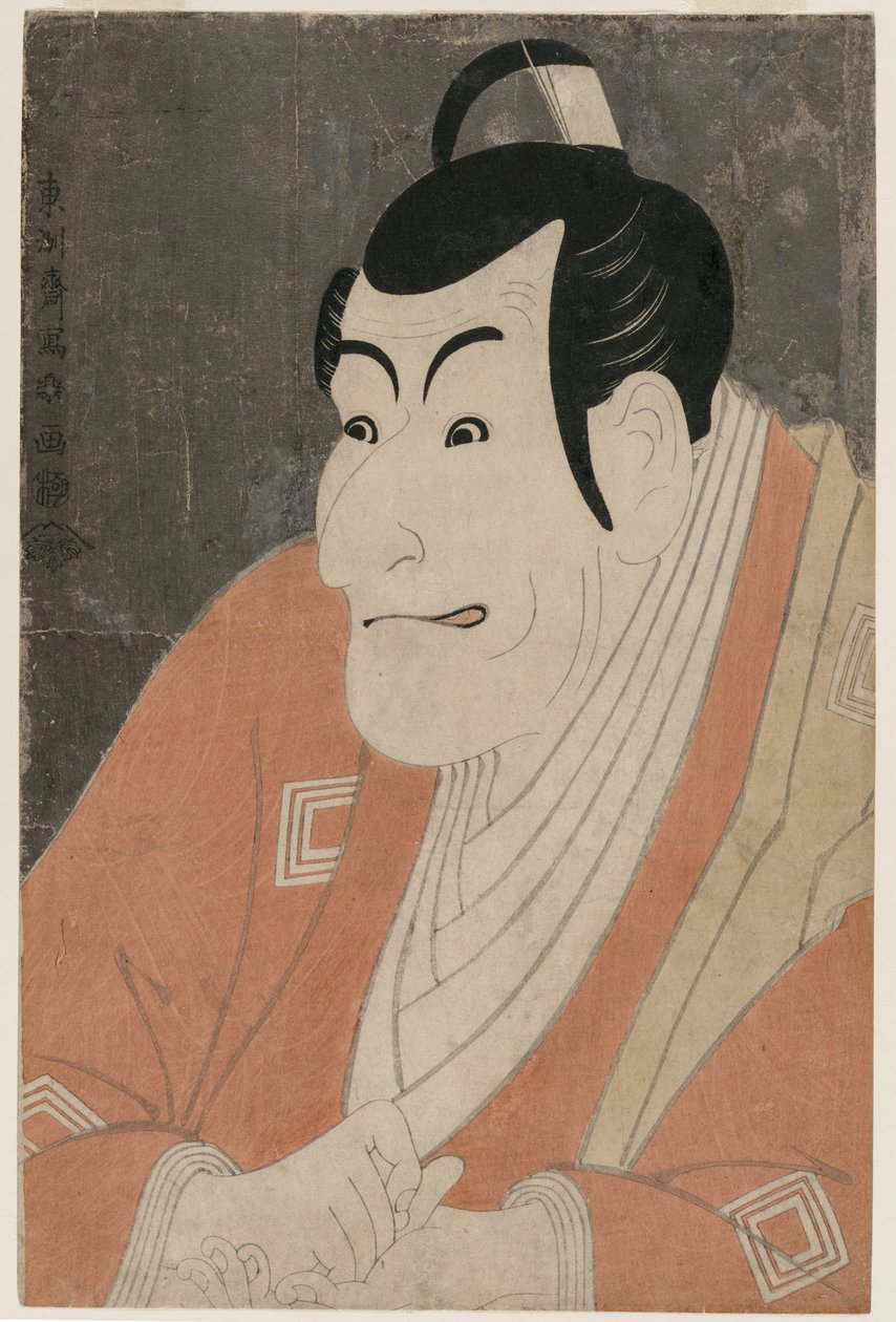 Ichikawa Budozome I V As Takemura Sada no Kokoro af Toshusai Sharaku