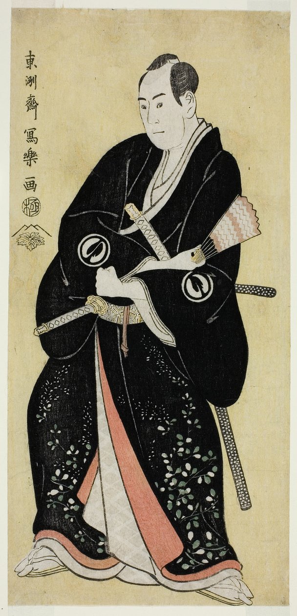 Te ac r Sawamura Sojuro Good As Nagoya Sanza Motoharu af Toshusai Sharaku