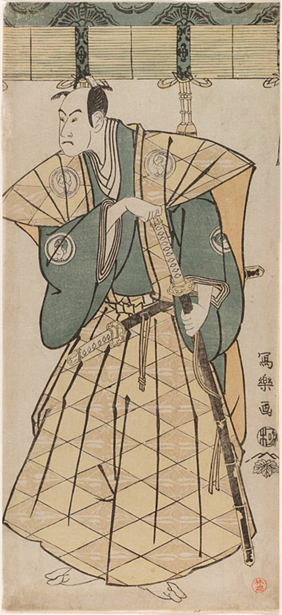 tee ac og r band kosaburo god af Toshusai Sharaku