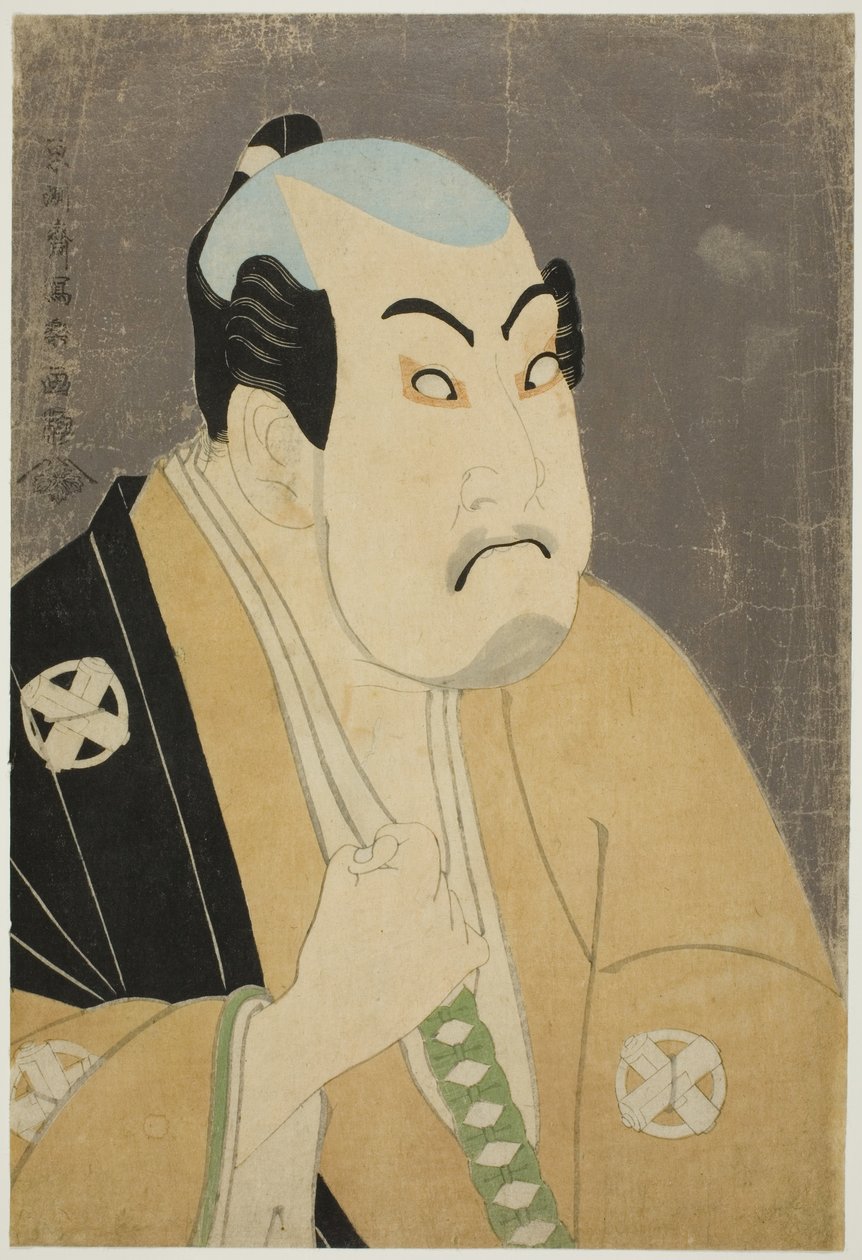 Mr. Tanimura og Razo As Washizuku Happei af Toshusai Sharaku