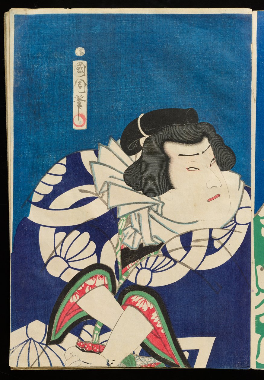 Beliebte Säulen des Frühlings-Sumo-Turniers af Toyohara Kunichika