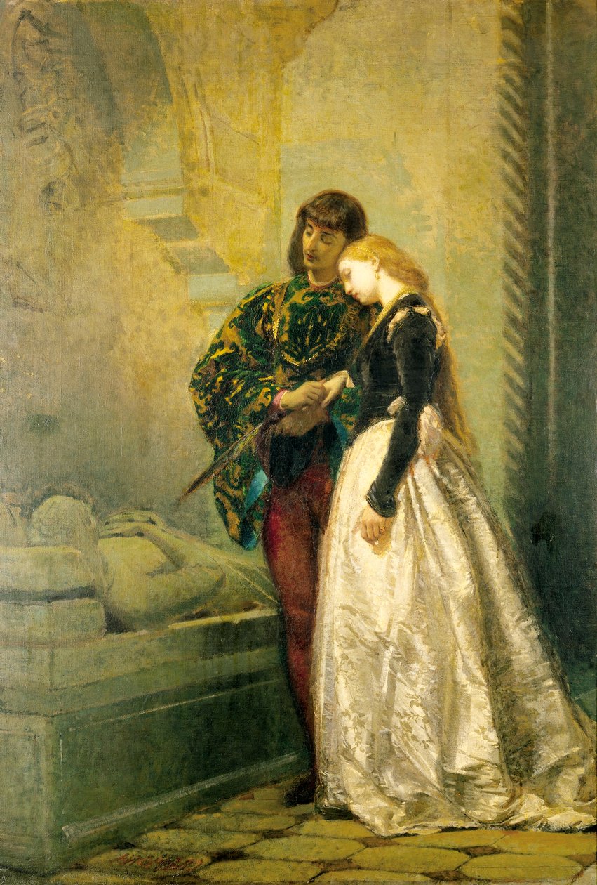 Besøg Romeo og Julies grav af Tranquillo Cremona