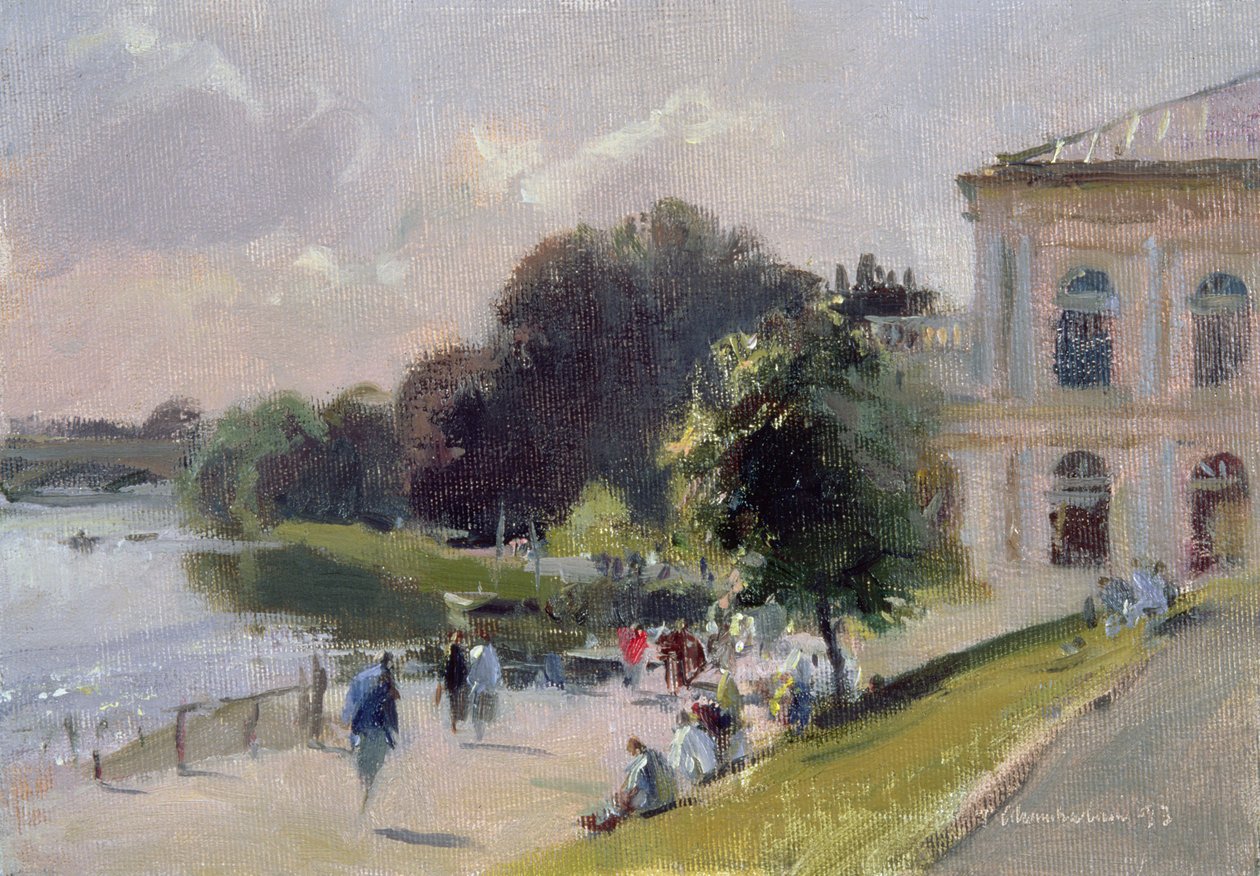 Sparkling Afternoon, Richmond, 1993 af Trevor Chamberlain