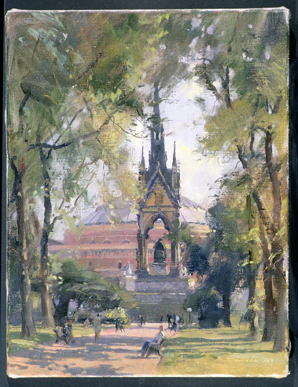 Sommer, Albert Memorial, 1989 af Trevor Chamberlain