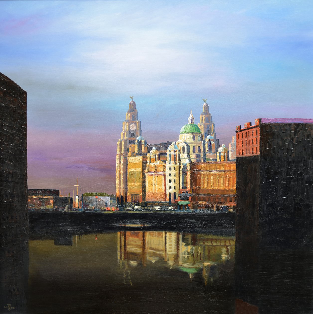 Albert Dock, Liverpool, 2008 af Trevor Neal