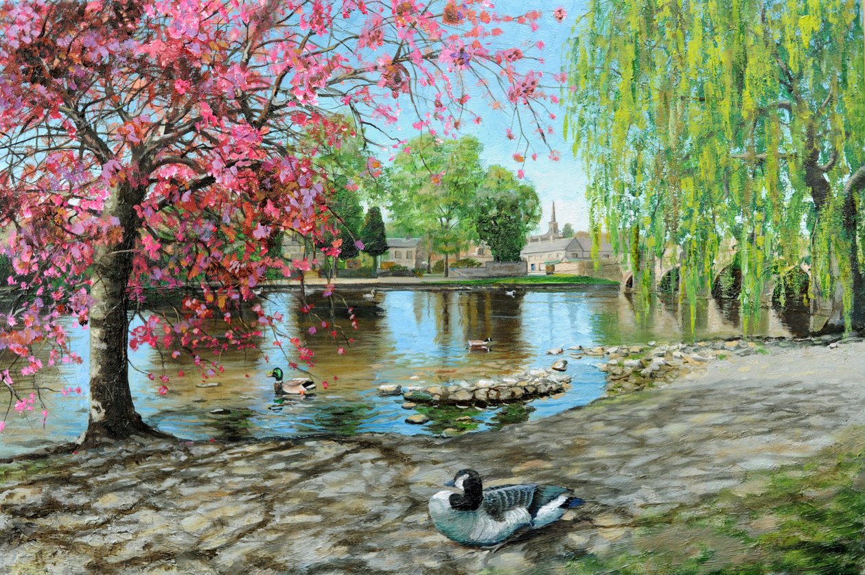 Bakewell Bridge, Derbyshire, 2009 af Trevor Neal