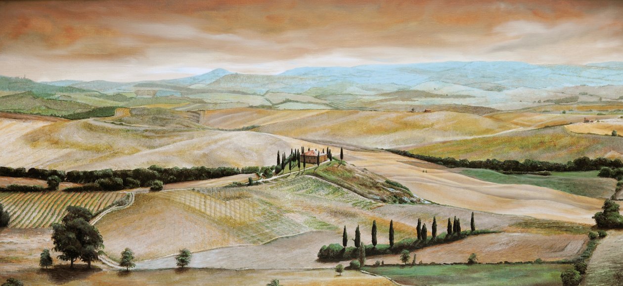Belvedere, Toscana, 2001 af Trevor Neal