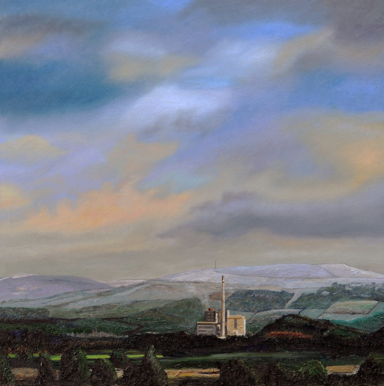 Cement Works, Hope Valley, Derbyshire, 2009 af Trevor Neal