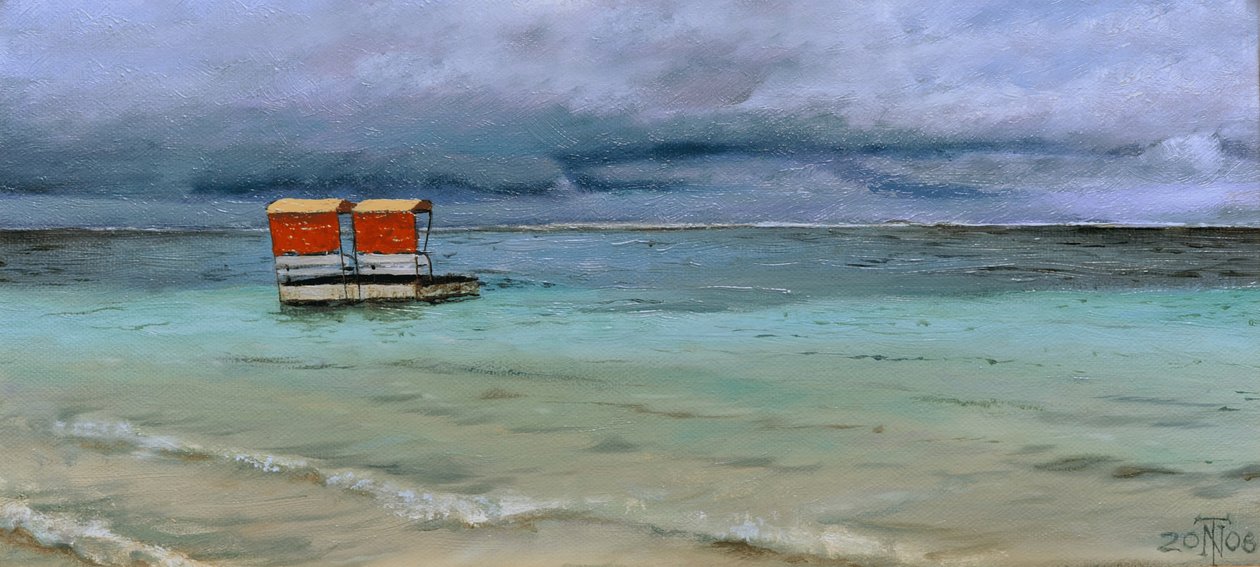 Livredderstation, Mauritius, 2008 af Trevor Neal