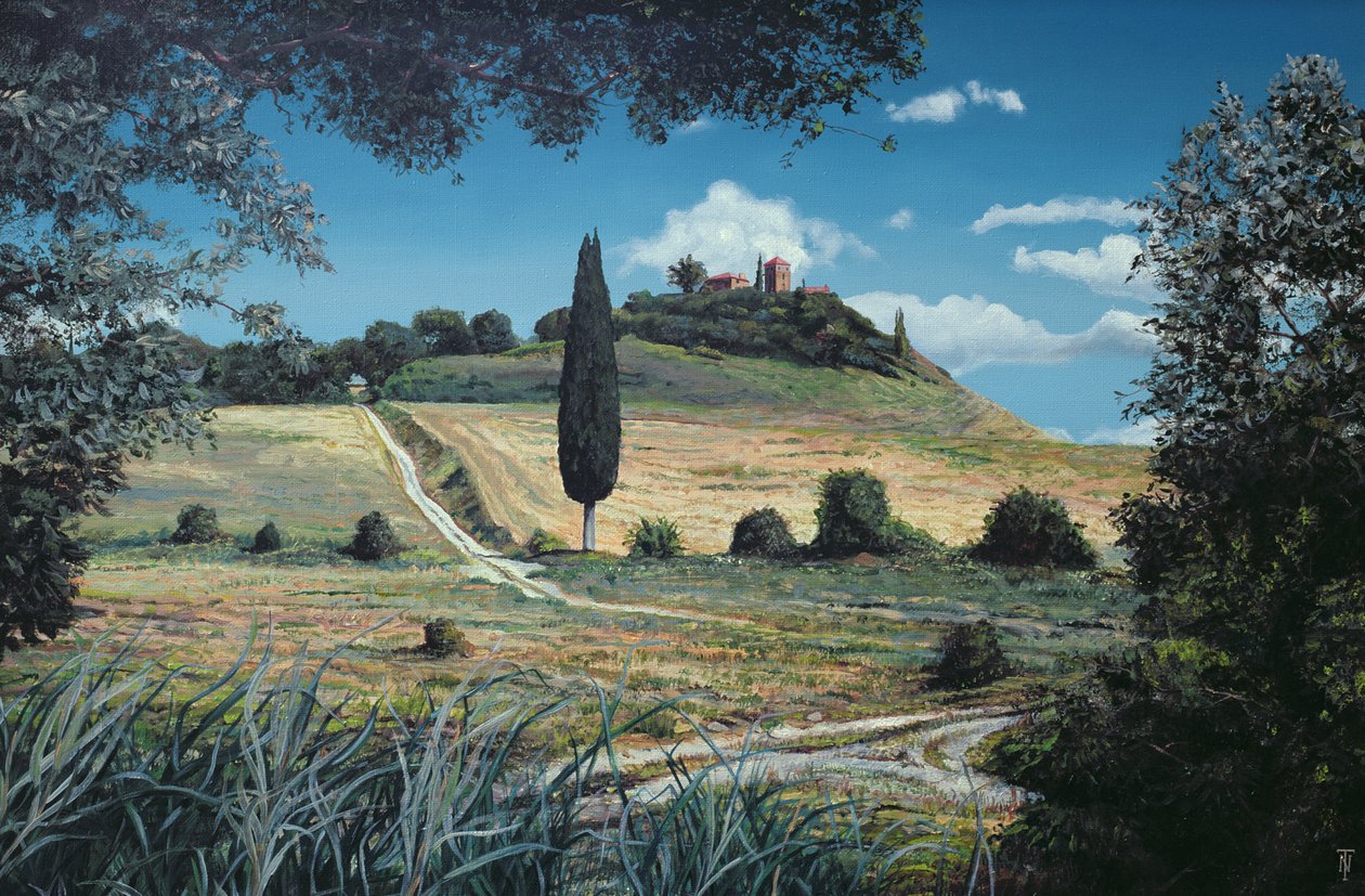 Lollipop Tree, Umbrien, 1998 af Trevor Neal