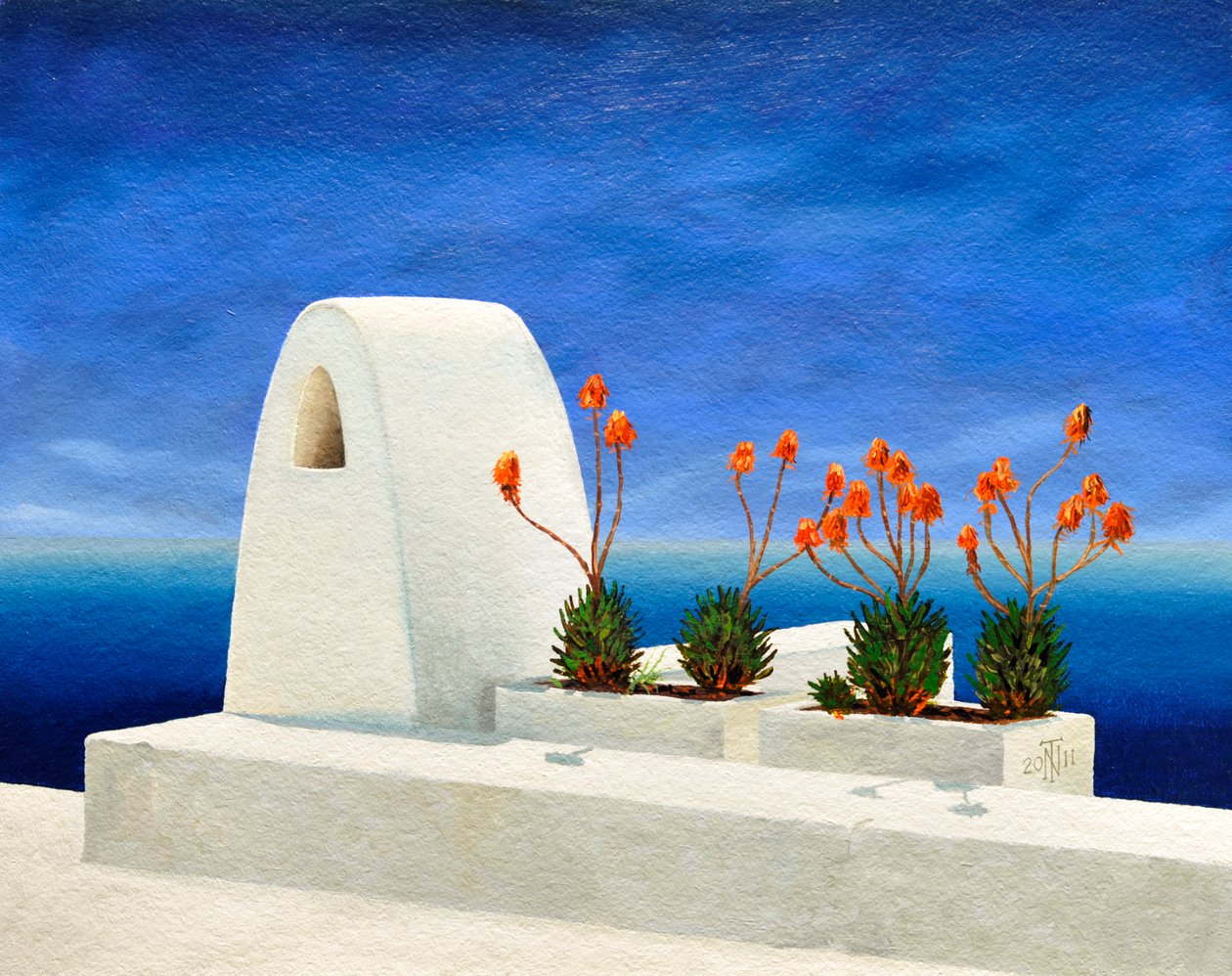 Santorini 11, 2010 af Trevor Neal
