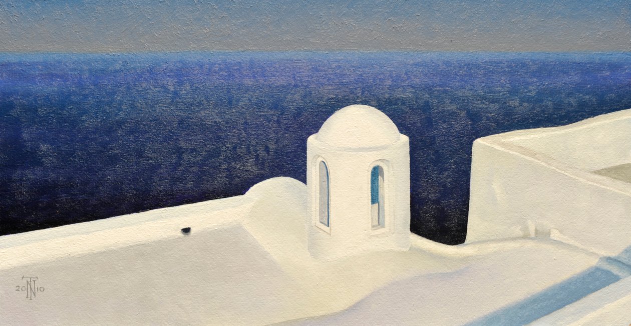 Santorini 3, 2010 af Trevor Neal