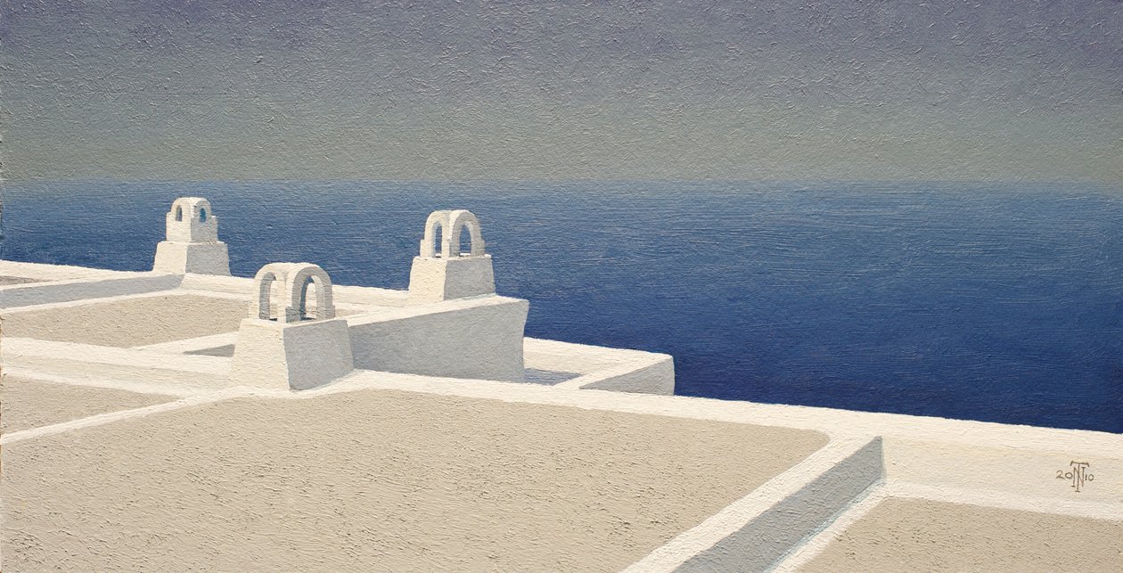 Santorini II, 2010 af Trevor Neal