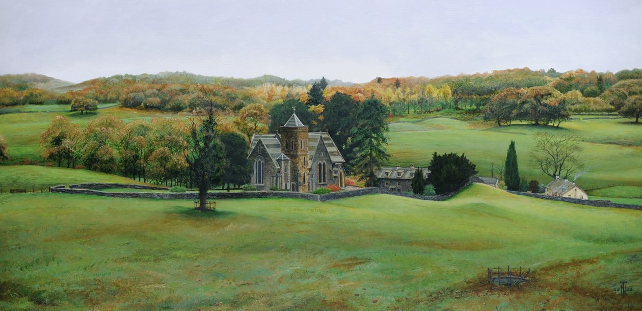 St.Peters Church, Cumbria, 2003 af Trevor Neal