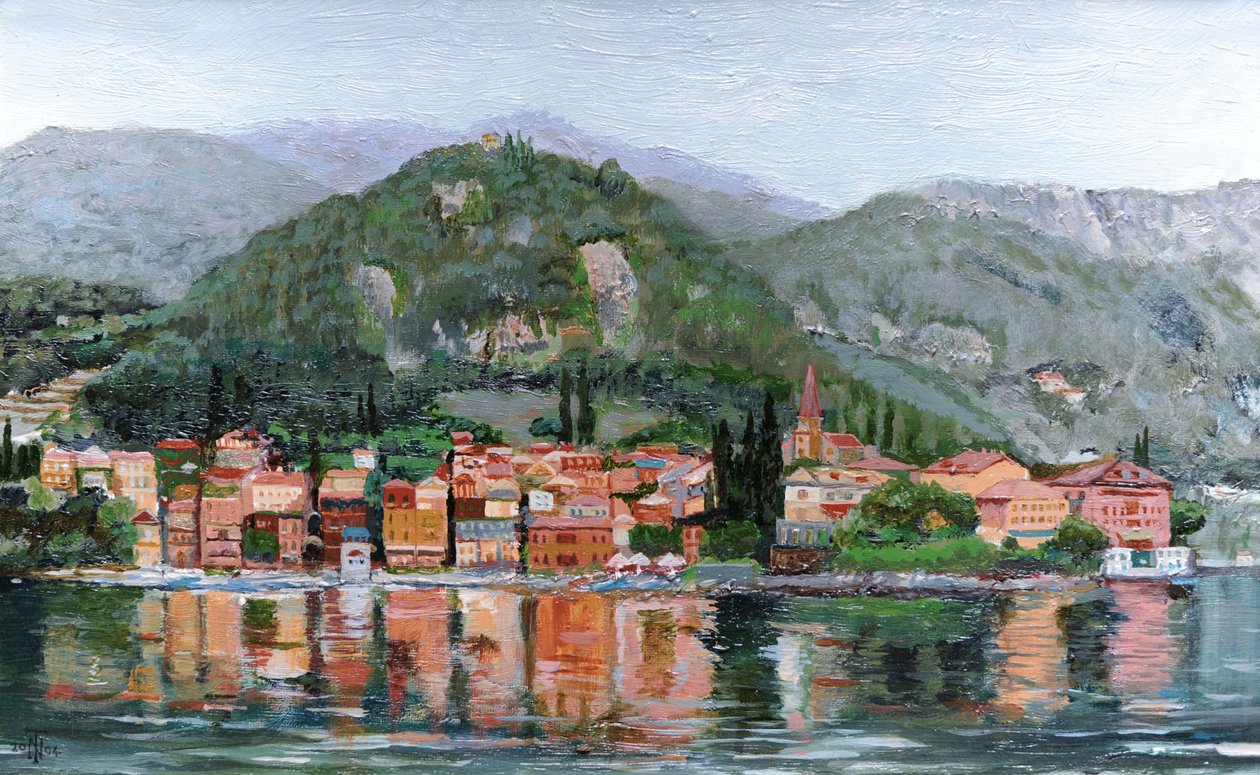 Varenna, Comosøen, Italien, 2004 af Trevor Neal