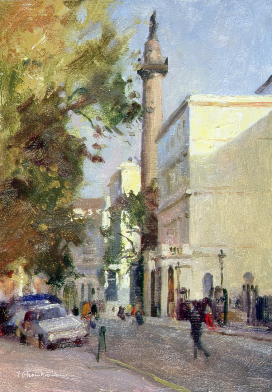 Carlton House Terrace (olie på lærred) af Trevor Chamberlain