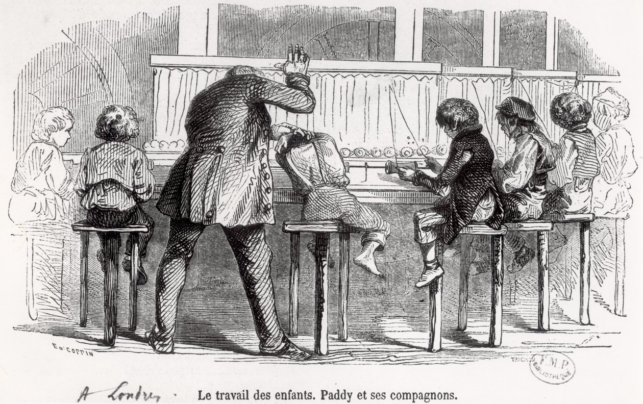 Børn, der arbejder på spoler i London, Paddy og hans ledsagere, fra 
