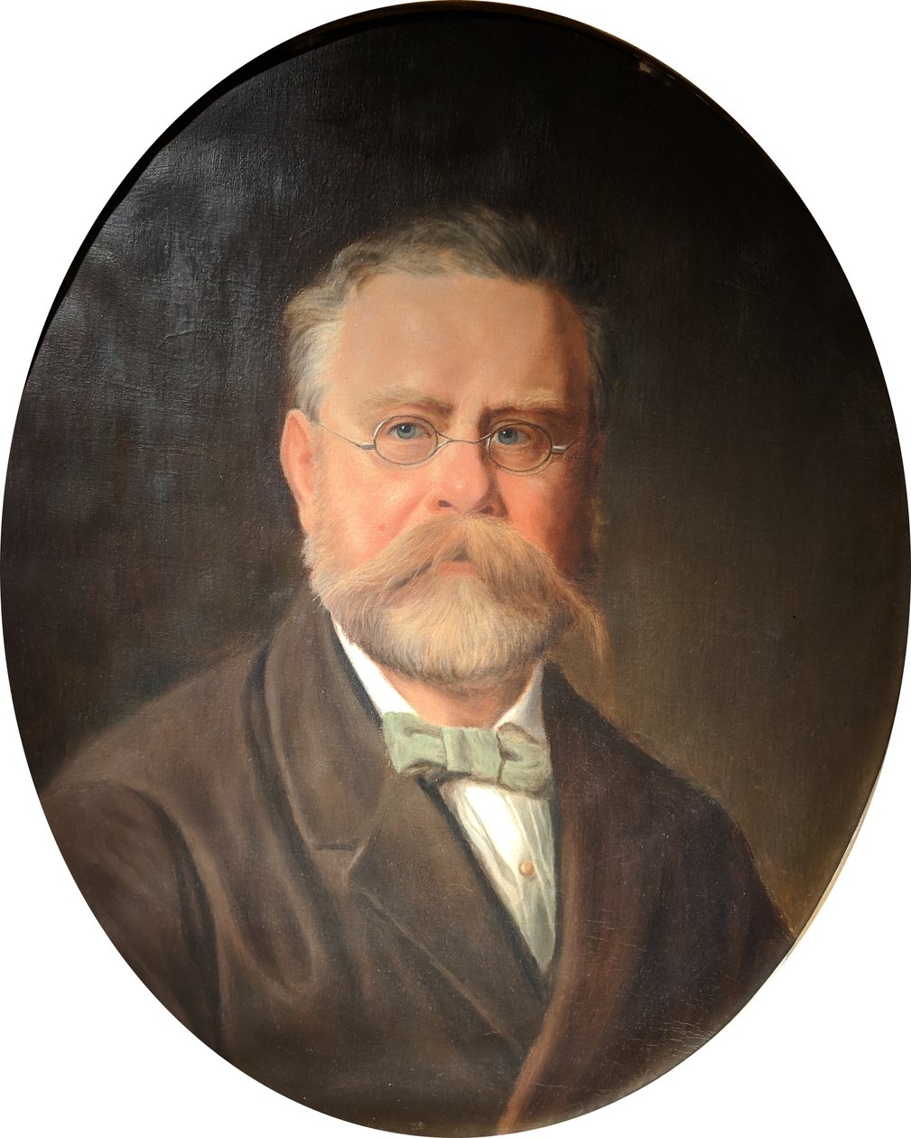 Portræt af Fritz Reuter, Regionalmuseum Neubrandenburg af Trzęsacz