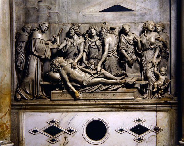 Ågermandens hjertes mirakel af Tullio Lombardo