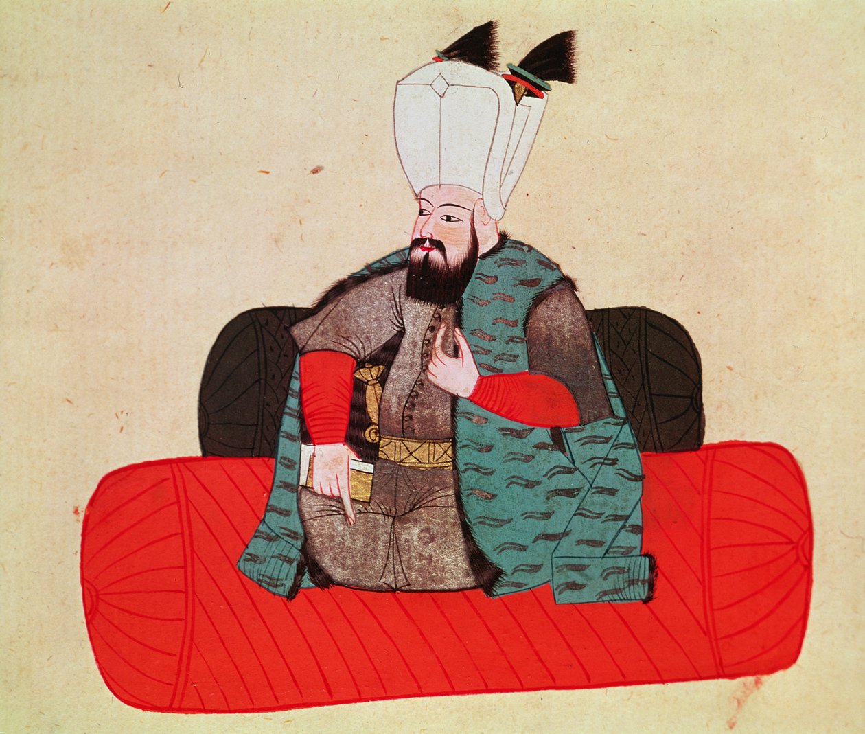 Portræt af Sultan Selim II 