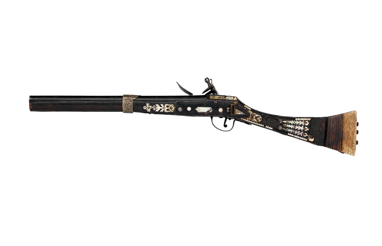 Flintlock musket af Turkish School