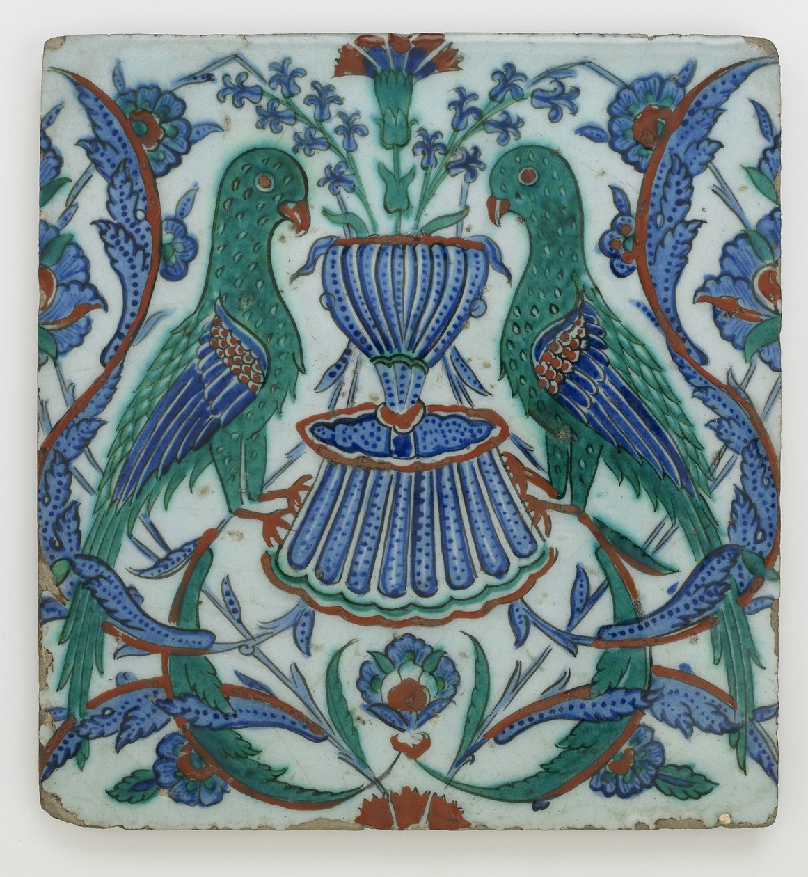 Fliser, Iznik, osmannisk dynasti (keramik) af Turkish School
