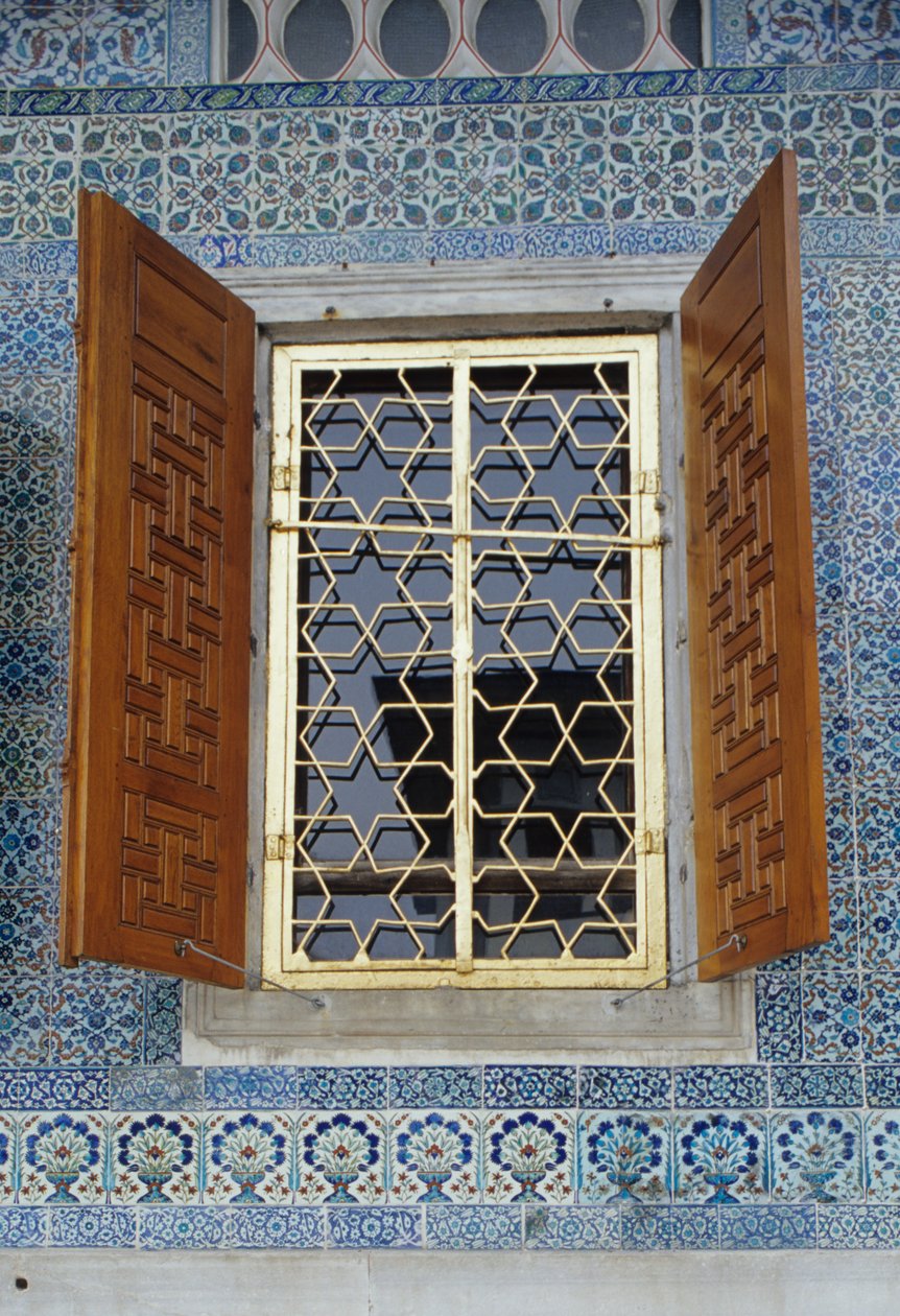 Teglværk på ydersiden af Omskæringsrummet, bygget i 1648 af Turkish School