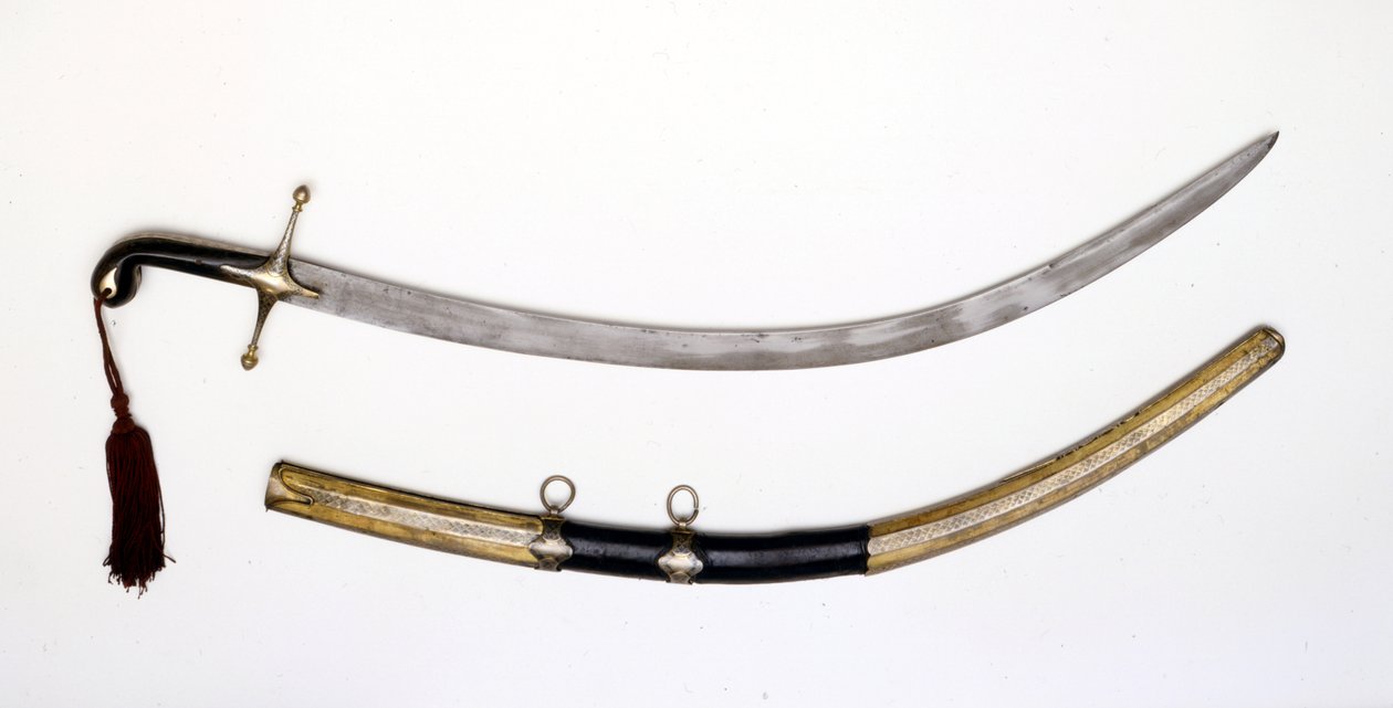 Tyrkisk Cimeter. 19. århundrede. af Turkish School