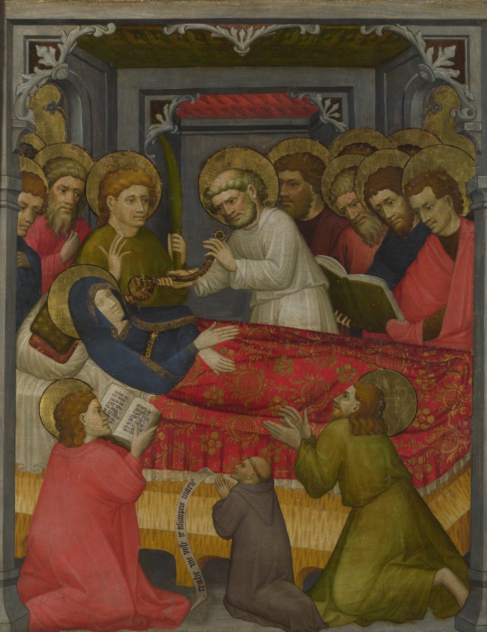 Jomfruens død, ca. 1425 af Tyrolese