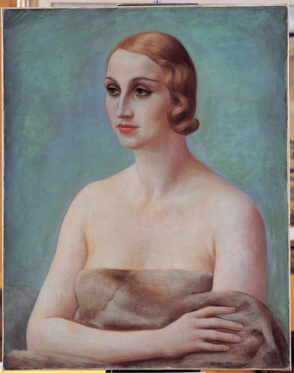 Figur (Mrs Ducrey) af Ubaldo Oppi