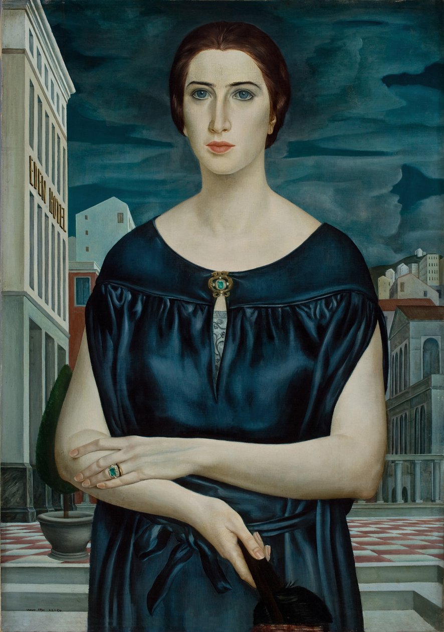 Den unge brud Den unge brud, 1922-1924. af Ubaldo Oppi