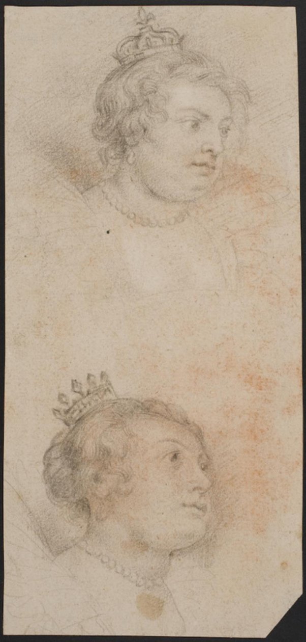 Figurstudier, fra "Maria af Medicis historie" af Ubekendt