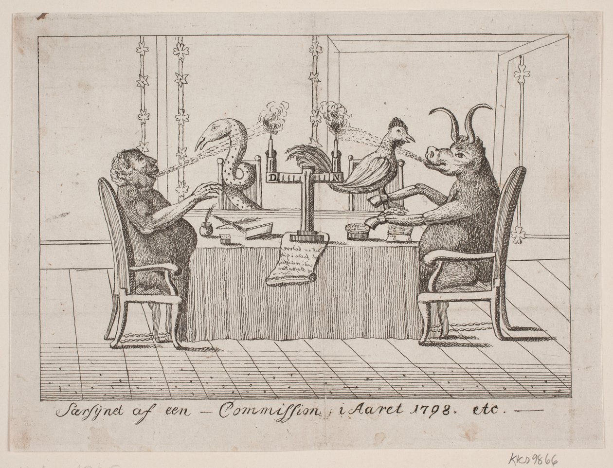 Særsynet af en kommission i år 1798 af Ubekendt