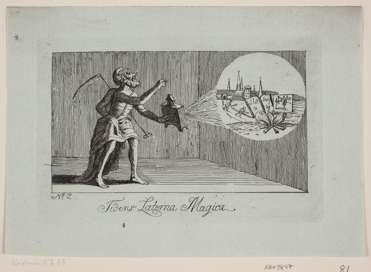 Tidens Laterna Magica af Ubekendt