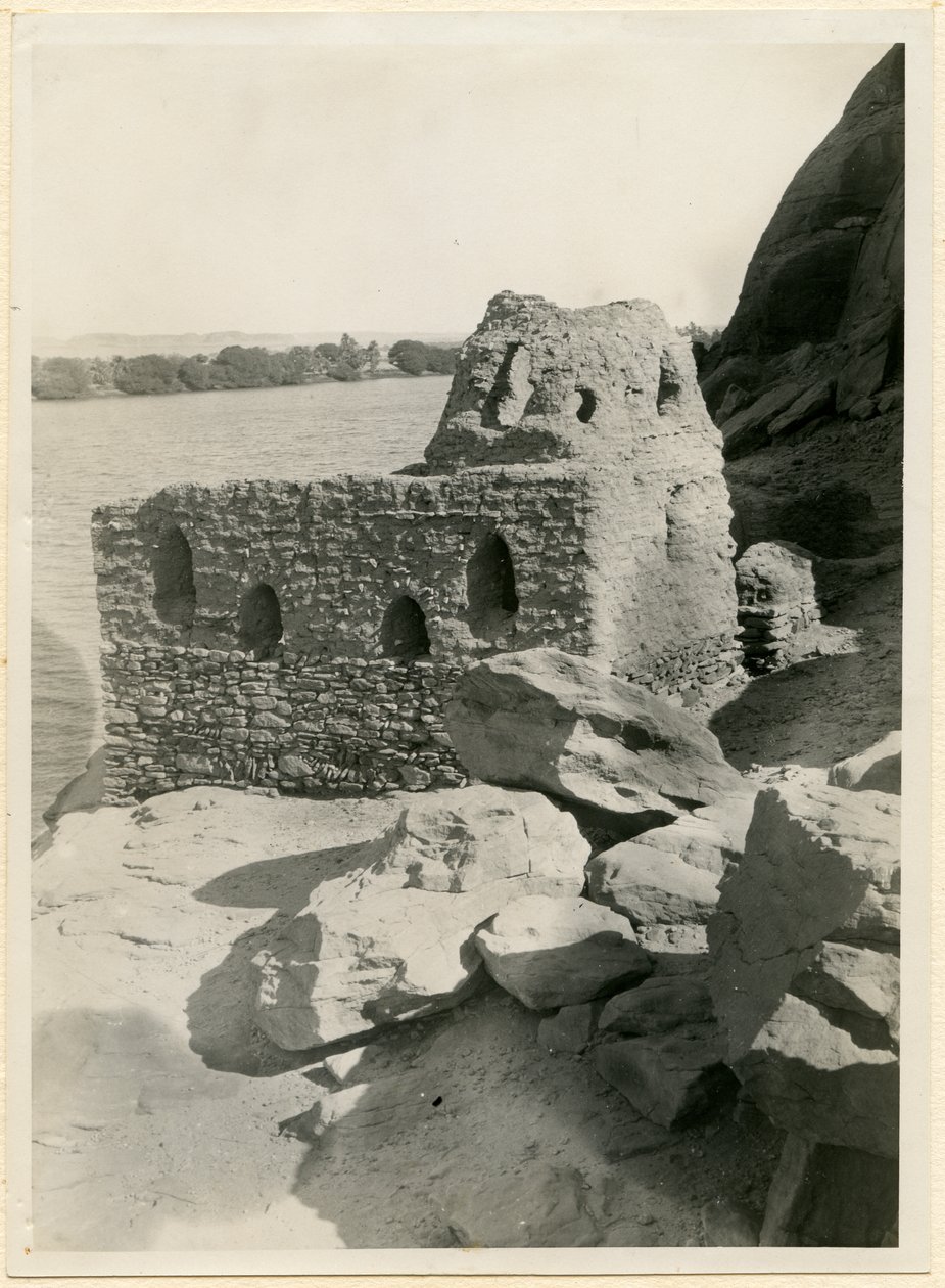 Kuppelformet kirke, Qasr Ibrim, Egypten, foto af Ugo Monneret de Villard af Ugo Monneret de Villard
