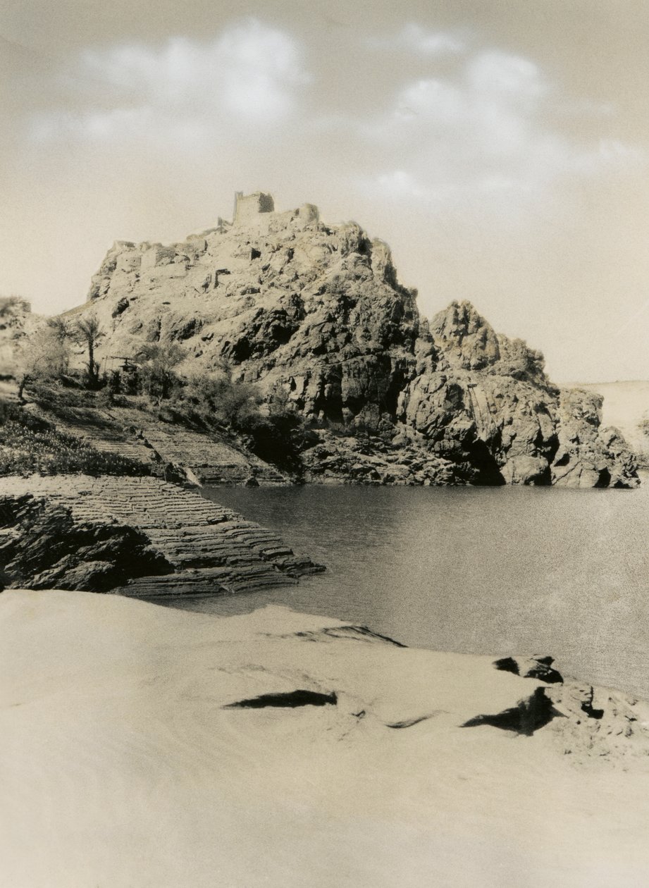 Befæstet landsby i Diffinarti, Sudan, foto af Ugo Monneret de Villard af Ugo Monneret de Villard